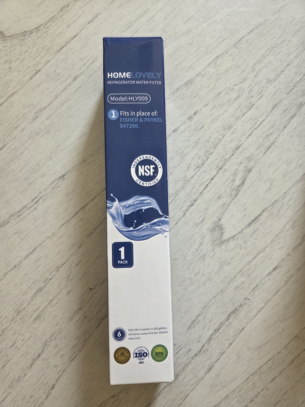 HOMELOVELY 847200 Water Filter Replacement